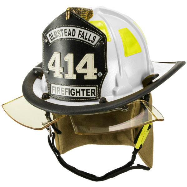 Cairns 880 Chicago Helmet, White, NFPA