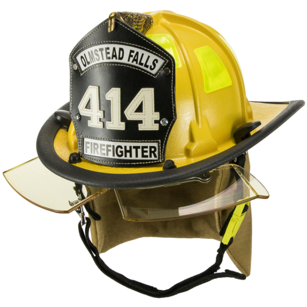 Cairns 880 Chicago Helmet, Yellow, NFPA